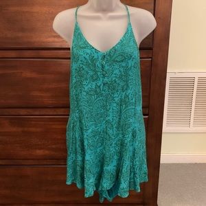 *O’NEILL* Teal Patterned Romper